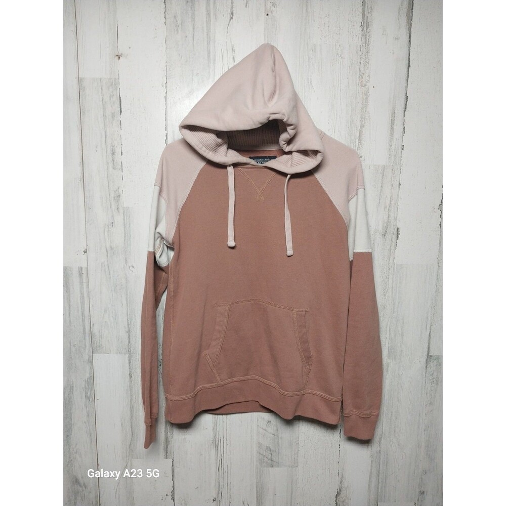Abercrombie & Fitch Women Brown Pink Hoodie XS